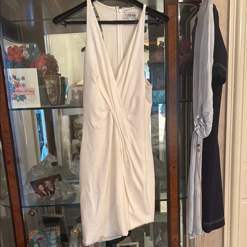 Cushnie Elegant White  Dress